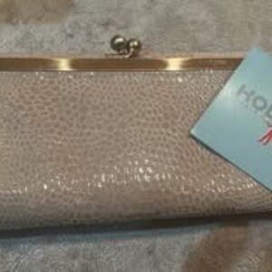 VTG NWT Hobo Rachel Wallet in Honey Snake